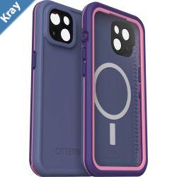 OtterBox FRE Magsafe Apple iPhone 14 Case Purple  7790180 DROP 5X Military Standard 2M WaterProof BuiltIn Screen Protector 360 Protection