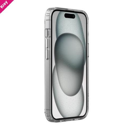 Belkin SheerForce Magnetic Clear Protective Case for Apple iPhone15 - Clear (MSA019btCL), Lightweight, Thin, Raised Edges, 2 Years Warranty