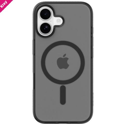 Belkin SheerForce Grip Apple iPhone 17 Case With MagSafe - Grey/Black (MSA034fqBK), Lightweight, Anti-Slip, 6.6ft Drop Protection, 2 Years Warranty