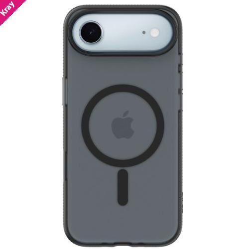 Belkin SheerForce Grip Apple iPhone 17 Air Case With MagSafe -Grey/Black (MSA037fqBK), Lightweight, Anti-Slip, 6.6ft Drop Protection, 2 Years Warranty