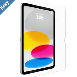 OtterBox Alpha Glass Apple iPad 10.9 10th Gen Screen Protector Clear  7789962 3X AntiScratch Survive 3ft Drops 9H Surface Hardness