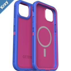 OtterBox Defender XT MagSafe Apple iPhone 14 Plus Case Blooming Lotus Pink  7789112 DROP 5X Military Standard Raised Edges 7 Years Warranty