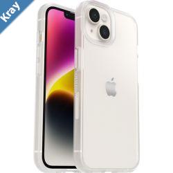 OtterBox React Apple iPhone 14 Case Clear  7788884 Antimicrobial DROP Military Standard Raised Edges Hard Case Soft Grip UltraSlim
