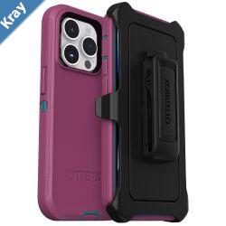 OtterBox Defender Apple iPhone 14 Pro Case Canyon Sun Pink  7788386 DROP 4X Military StandardMultiLayerIncluded HolsterRaised EdgesRugged