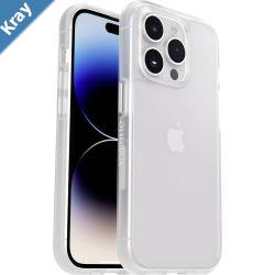 OtterBox React Apple iPhone 14 Pro Case Clear  7788892 Antimicrobial DROP Military Standard Raised Edges Hard Case UltraSlim Soft Grip