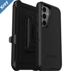 OtterBox Defender Samsung Galaxy S24 5G 6.2 Case Black  7794480DROP 5X Military StandardIncluded HolsterWireless Charging Compatible