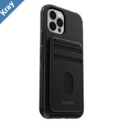 OtterBox Wallet for MagSafe  Shadow Black 7782593 Durable Synthetic Leather Strong Magnetic alignment Detachable wallet 2 Years Warranty