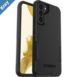 OtterBox Commuter Samsung Galaxy S22 5G 6.6 Case Black  7786390 Antimicrobial DROP 3X Military StandardDualLayerRaised EdgesPort Covers