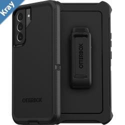OtterBox Defender Samsung Galaxy S22 5G 6.6 Case Black  7786361 DROP 4X Military Standard MultiLayer Included HolsterRaised EdgesRugged