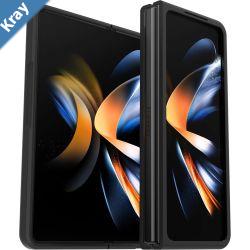 OtterBox Thin Flex Samsung Galaxy Z Fold4 5G 7.6 Case Black  7790461 Antimicrobial DROP Military Standard Raised Edges 7 Years Warranty