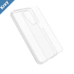 OtterBox React Case With Otter Glass Samsung Galaxy A15 4G  A15 5G  Clear 7881407 DROP Military Standard Case Wireless Charging Compatible