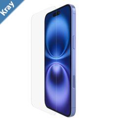 Belkin ScreenForce UltraGlass 2 Treated Screen Protector for iPhone 16 PlusiPhone 15 PlusiPhone 14 Pro Max  Clear OVA132zz 2 Years Warranty