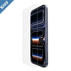 Belkin ScreenForce UltraGlass 2 Apple iPhone 17 Pro Max 6.9 Screen Protector  Clear OVA194fq Drop Protection 2.2M 2 Years Warranty