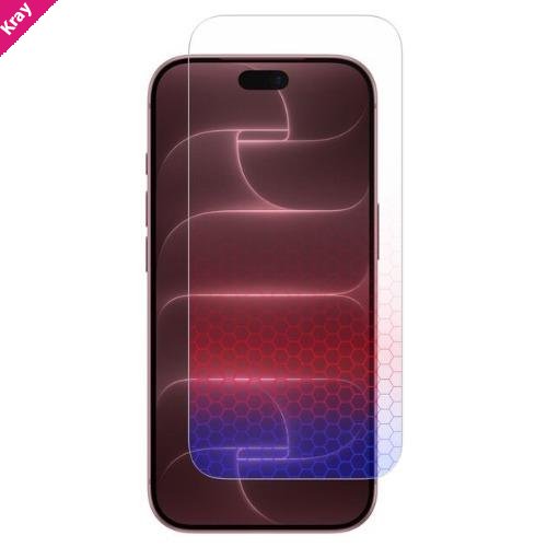 Belkin Titan SmartShield Pro Blue-to-Red Screen Protector for Apple iPhone 18 Pro Max/iPhone 17 Pro Max-(OVA296FQ),Scratch Protection,2 Years Warranty