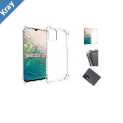 USP Nokia C32 4G Soft Clear Case  Crystal Clear TPU Frame Lightweight ShockProof Raised Edges Pocket Friendly