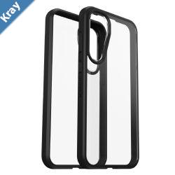 OtterBox React Samsung Galaxy S23 FE 6.4 Case Black Crystal ClearBlack  7794251AntimicrobialDROP Military Standard 7 Years Warranty