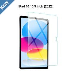 USP Apple iPad 10.9 10th Gen 2.5D Full Coverage Tempered Glass Screen Protector  Rounded Edges High Transparency 9H Hardness