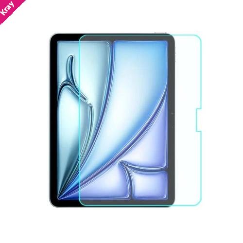 USP Apple iPad Air (11') (M4/M3/M2) (8th/7th/6th Gen) Premium Armor Tempered Glass Clear - 9H Hardness, Scratch-resistant, 3 Years Warranty