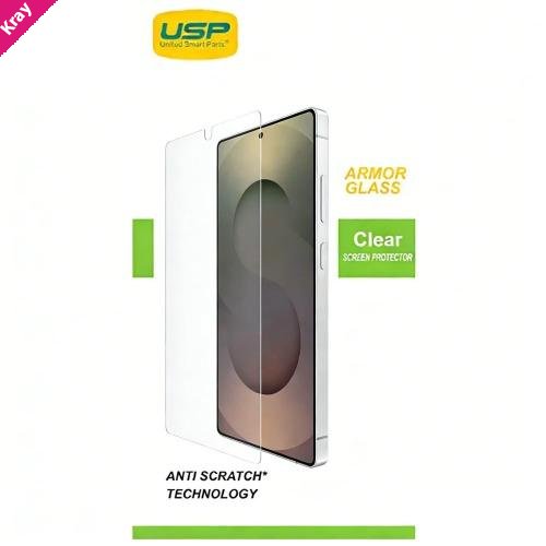 USP Samsung Galaxy A27 (6.7')  Armor Glass Screen Protector Clear - Scatch Resistance ,9H Hardness, 5 Years Warranty