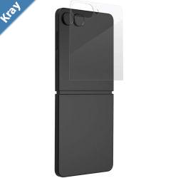 USP Samsung Galaxy Z Flip7 FE  Z Flip6 2.5D Tempered Glass Screen Protector Clear  AntiFingerprint SmoothTouch BubbleFree Scratch Resistant