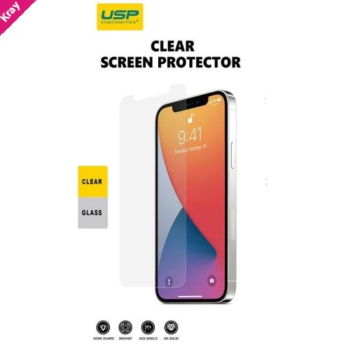 USP Apple iPhone 11/ iPhone XR (6.1') Tempered Glass Screen Protector - Full Coverage, 9H Hardness, Bubble-free, Anti-fingerprint, 3 Years Warranty