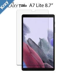 USP Samsung Galaxy Tab A7 Lite 8.7 Premium Tempered Glass Screen Protector  AntiGlare Durable Scratch Resistant Dust Repelling Ultra Clear