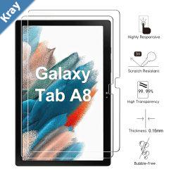 USP Samsung Galaxy Tab A8 10.5 Premium Tempered Glass Screen Protector  AntiGlare Durable Scratch Resistant Dust Repelling Ultra Clear