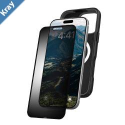 UAG Removable Privacy Apple iPhone 16 Plus iPhone 15 Plus 6.7 Screen Protector  Tint 14436711NA AntiGlare Recyclable 1 Year Warranty