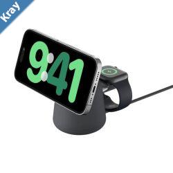Belkin BoostCharge Pro 2in1 Wireless Charging Dock 15W With Qi2  Black WIZ027auH36 30W USBC PSU 1.5m With USBC Cable 2 Years Warranty