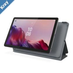 Lenovo Tab M9 Folio Case  Grey ZG38C04869 All Around Protection Brimless StyleDual Mode Stand Protective Film Include 1YR