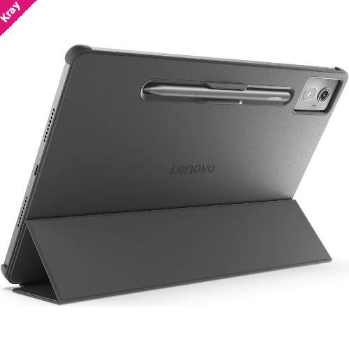 Lenovo Idea Tab Pro (12.7') Folio Case - Grey (ZG38C05980), All-around Protection ,Convertible Folio Stand, Built-in pen Holder, 1 Year Warranty