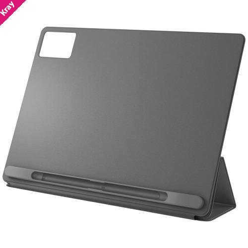 Lenovo Idea Tab Plus (12.1') Folio Case - Luna Grey (ZG38C07423),All-around Protection,Convertible Folio Stand, Built-in Pen Holder, 1 Year Warranty