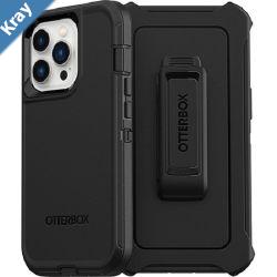 OtterBox Defender Apple iPhone 13 Pro Case Black  7783422 DROP 4X Military Standard MultiLayer Included Holster Raised Edges Rugged