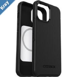 EOL OtterBox Symmetry MagSafe Apple iPhone 13 Pro Max  iPhone 12 Pro Max Case Black  7783600 Antimicrobial DROP 3X Military StandardRaised E