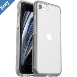 OtterBox Symmetry Clear Apple iPhone SE 3rd  2nd Gen and iPhone 87 Case Clear  7756719 Antimicrobial DROP 3X Military StandardRaised Edges