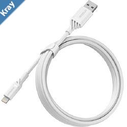 OtterBox Lightning to USBA 2.0 Cable 2M  White 7852629 3 AMPS 60W MFi 3K BendFlex 480Mbps Transfer Durable Apple iPhoneiPadMacBook