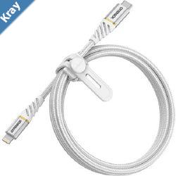 OtterBox Lightning to USBC Fast Charge Premium Cable 1M  White 78526513 AMPS 60WMFiUSB PD10K BendFlexBraided Apple iPhoneiPadMacBook