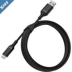 OtterBox USBC to USBA 2.0 Cable 2M  Black 7852659 3 AMPS 60W 3K BendFlexSamsung GalaxyApple iPhoneiPadMacBookGoogleOPPONokia