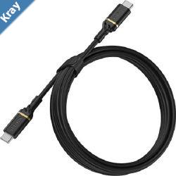 OtterBox USBC to USBC 2.0 PD Fast Charge Cable 2M  Black 78526703 AMPS 60WSamsung GalaxyApple iPhoneiPadMacBookGoogleOPPONokia