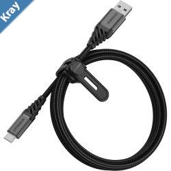 OtterBox USBC to USBA 2.0 Premium Cable 1M  Black 7852664 3 AMPS 60W 10K BendSamsung GalaxyApple iPhoneiPadMacBookGoogleOPPONokia