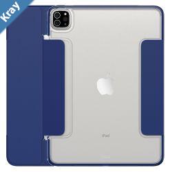 OtterBox Symmetry 360 Elite Apple iPad Pro 11 4th3rd2nd1st Gen Case Yale Blue BlueClear  7783243 MultiPosition Stand Pencil Holder