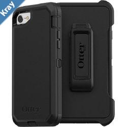 OtterBox Defender Apple iPhone SE 3rd  2nd Gen and iPhone 87 Case Black 7756603DROP 4X Military StandardMultiLayerIncluded HolsterRugged