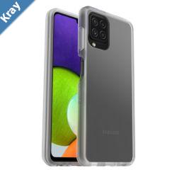 OtterBox React Samsung Galaxy A22 4G 6.4 Case Clear  7782989 AntimicrobialDROP Military StandardRaised Edges 7 Years Warranty