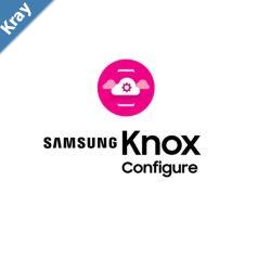 Samsung Galaxy Knox Configure Dynamic Edition for 1 Year Per Seat  Support Level 12  3 Samsung Galaxy Knox Configure Dynamic Edition for 1 Year Per Seat  Support Level 12  3
