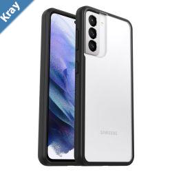 OtterBox React Samsung Galaxy S21 5G 6.2 Case Black Crystal ClearBlack  7781597AntimicrobialDROP Military Standard 7 Years Warranty