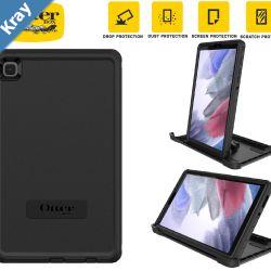 OtterBox Defender Samsung Galaxy Tab A7 Lite 8.7 Case Black  7783087 DROP 2X Military Standard Builtin Screen Protection MultiPosition