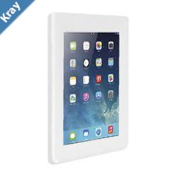 Brateck Plastic Antitheft Wall Mount Tablet Enclosure  Fit Screen Size  9.710.1  White LS