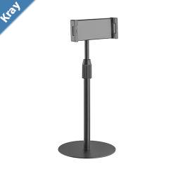 Brateck Ball Join designHight Adjustable tabletop Stand for Tablets  Phones Fit most 4.712.9 Phones and Tablets  Black