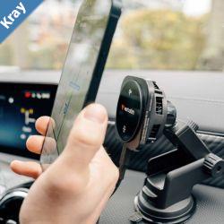 Verbatim Charge n Drive Qi2 Magnetic Wireless Car Charger CND02