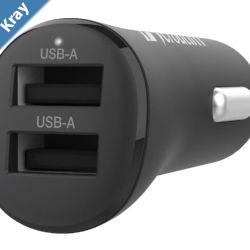 Verbatim Car Charger  Dual Port 3.4A  Black